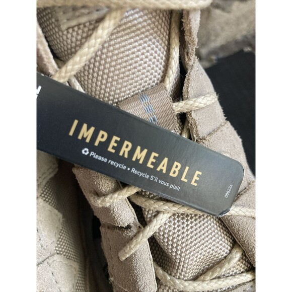 Sorel Caribou OTM WP Waterproof Suede Lace Up Boots Natural Tan Women Size 6 - Picture 4 of 8